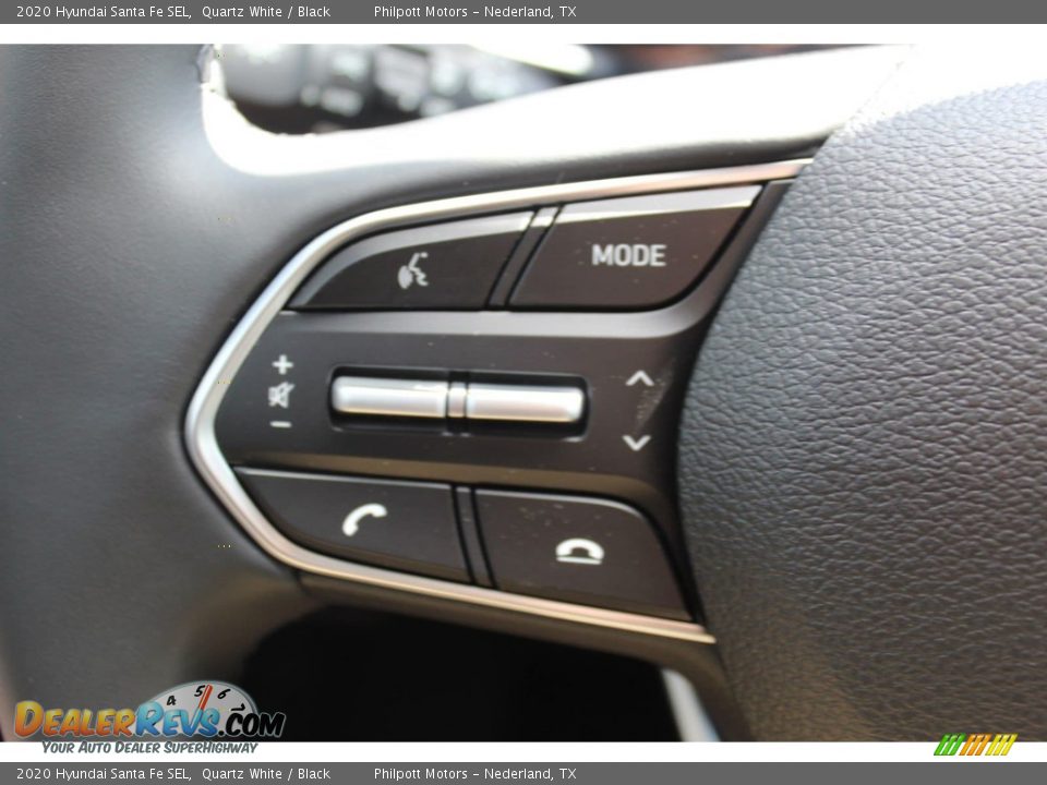 2020 Hyundai Santa Fe SEL Quartz White / Black Photo #11