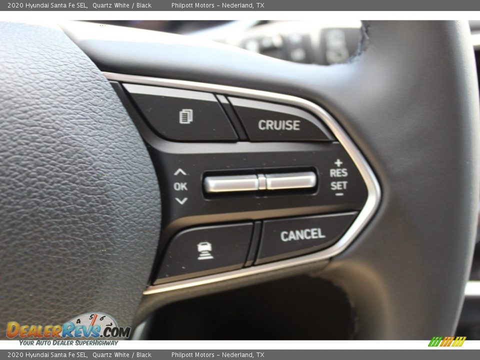 2020 Hyundai Santa Fe SEL Quartz White / Black Photo #12