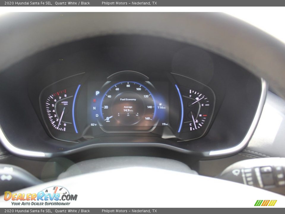 2020 Hyundai Santa Fe SEL Quartz White / Black Photo #13