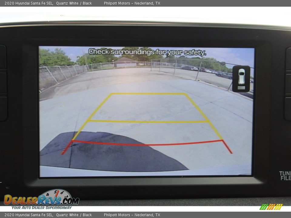 2020 Hyundai Santa Fe SEL Quartz White / Black Photo #18