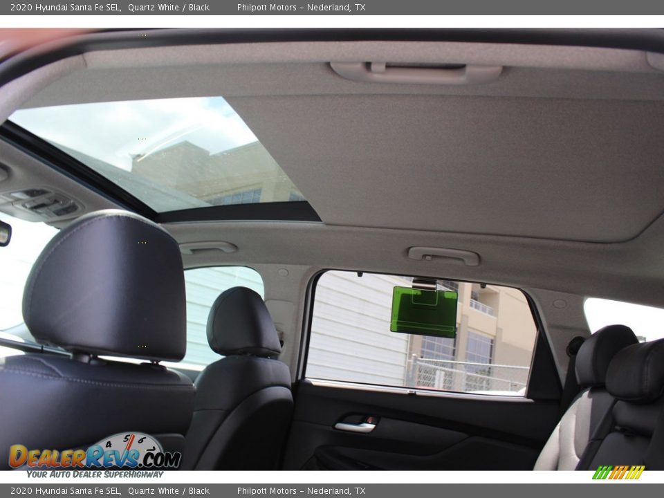 2020 Hyundai Santa Fe SEL Quartz White / Black Photo #21