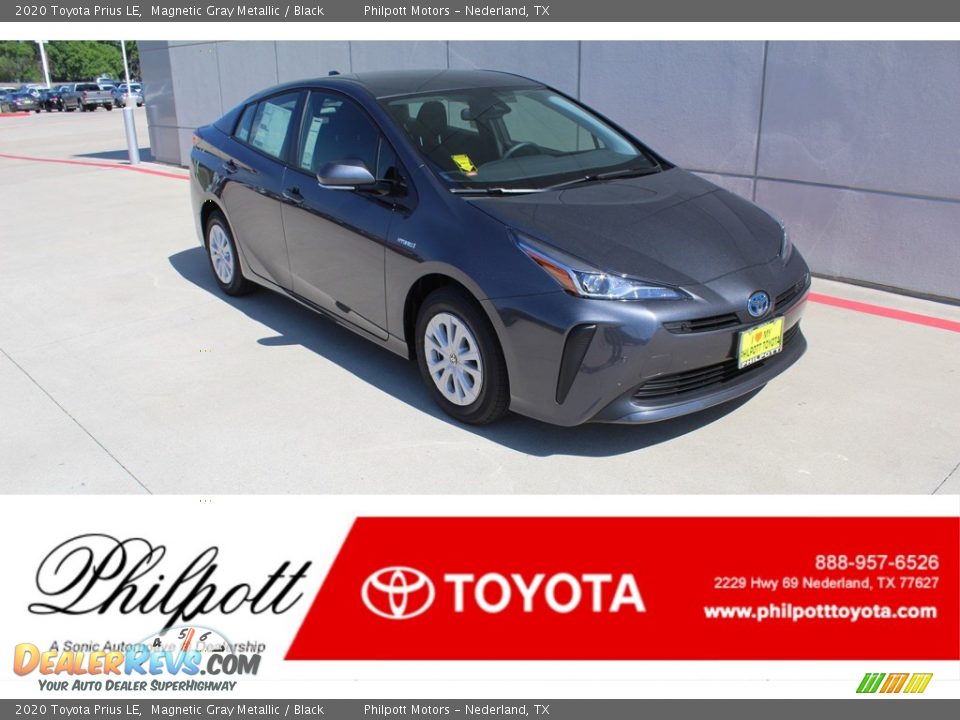 2020 Toyota Prius LE Magnetic Gray Metallic / Black Photo #1