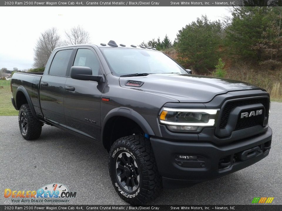 2020 Ram 2500 Power Wagon Crew Cab 4x4 Granite Crystal Metallic / Black/Diesel Gray Photo #4