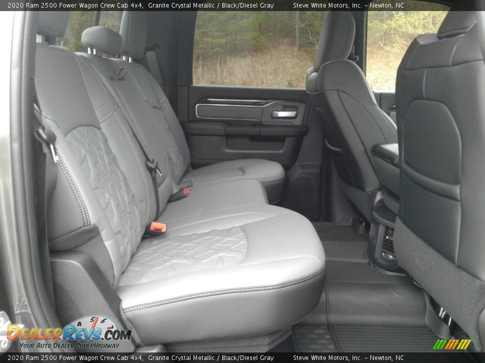 Rear Seat of 2020 Ram 2500 Power Wagon Crew Cab 4x4 Photo #16