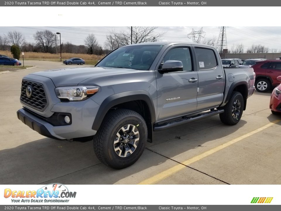 2020 Toyota Tacoma TRD Off Road Double Cab 4x4 Cement / TRD Cement/Black Photo #1