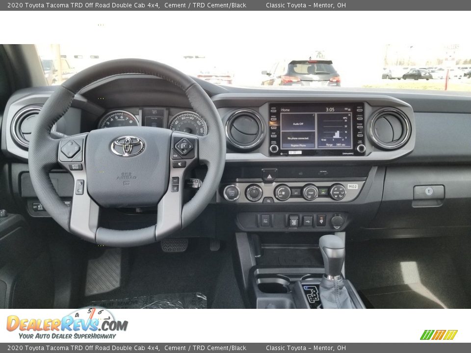 2020 Toyota Tacoma TRD Off Road Double Cab 4x4 Cement / TRD Cement/Black Photo #3