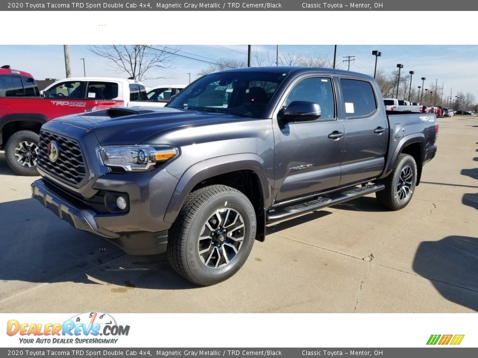 2020 Toyota Tacoma TRD Sport Double Cab 4x4 Magnetic Gray Metallic / TRD Cement/Black Photo #1