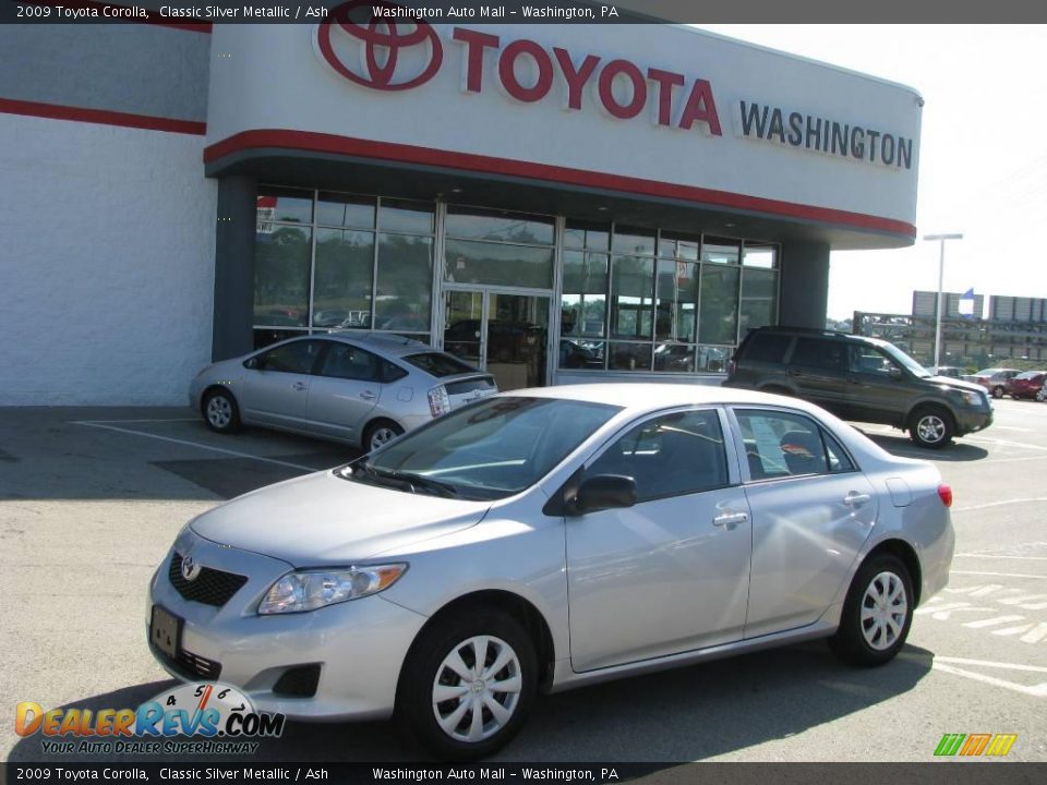2009 Toyota Corolla Classic Silver Metallic / Ash Photo #1