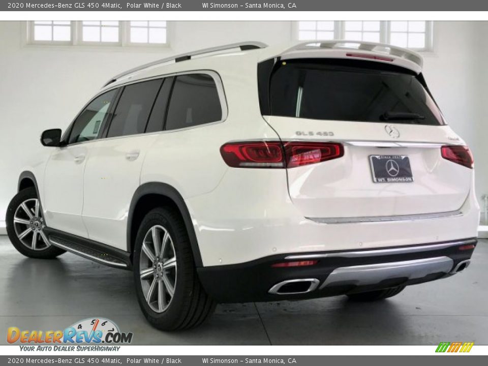 2020 Mercedes-Benz GLS 450 4Matic Polar White / Black Photo #2