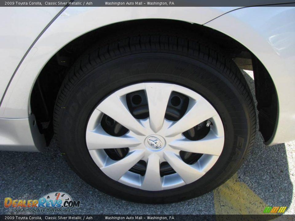 2009 Toyota Corolla Classic Silver Metallic / Ash Photo #3
