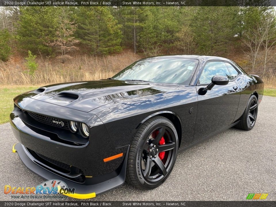 2020 Dodge Challenger SRT Hellcat Redeye Pitch Black / Black Photo #2