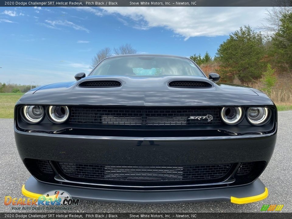 2020 Dodge Challenger SRT Hellcat Redeye Pitch Black / Black Photo #3