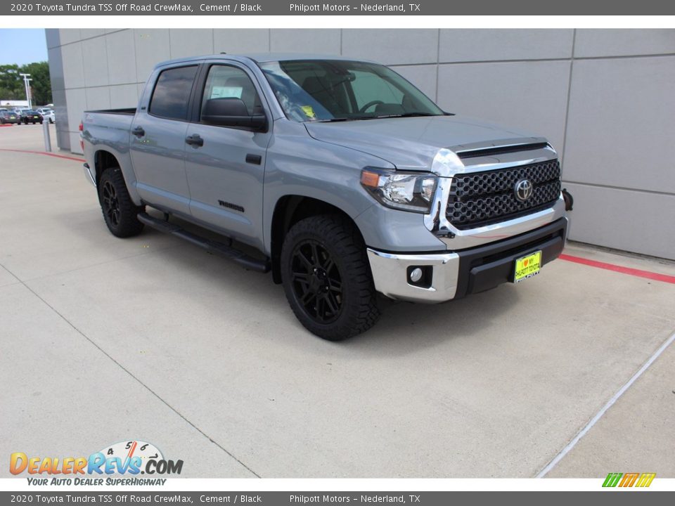 2020 Toyota Tundra TSS Off Road CrewMax Cement / Black Photo #2