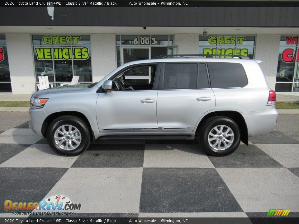 2020 Toyota Land Cruiser 4WD Classic Silver Metallic / Black Photo #1