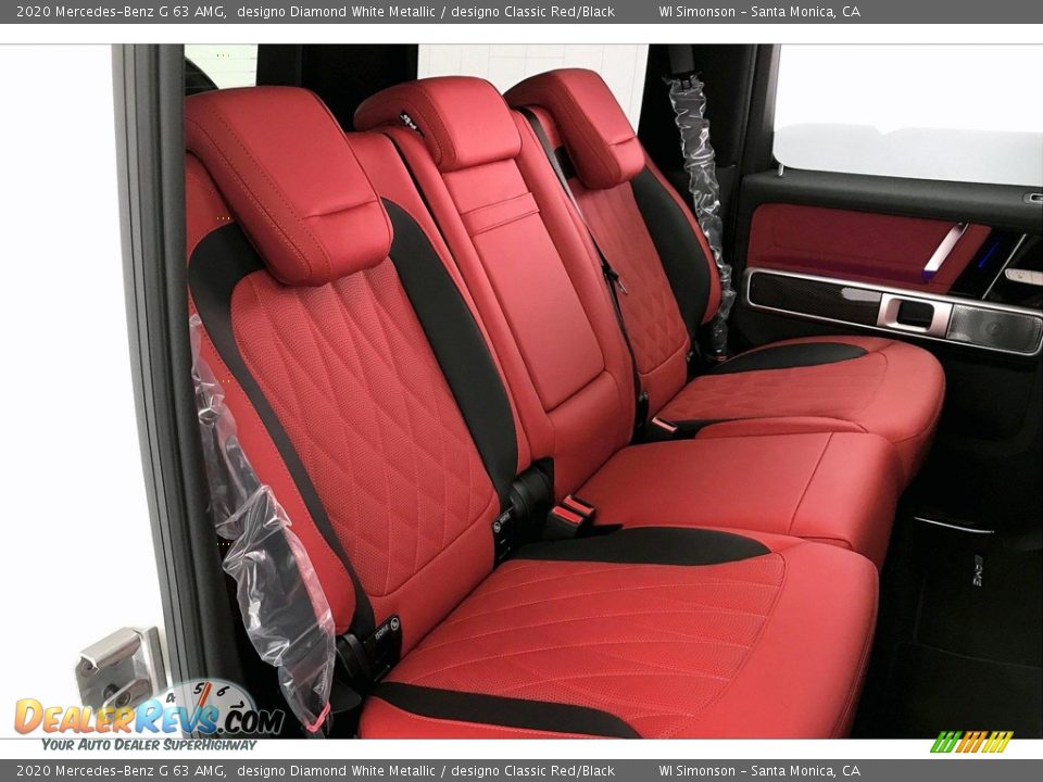 Rear Seat of 2020 Mercedes-Benz G 63 AMG Photo #13