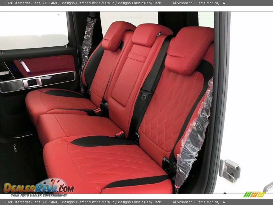 Rear Seat of 2020 Mercedes-Benz G 63 AMG Photo #15