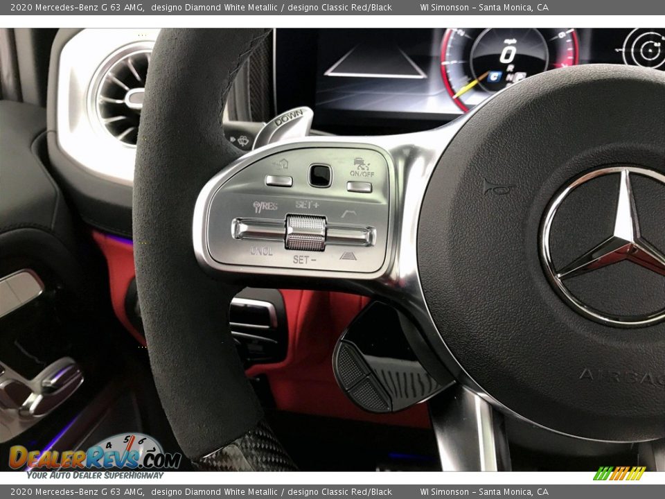2020 Mercedes-Benz G 63 AMG Steering Wheel Photo #18