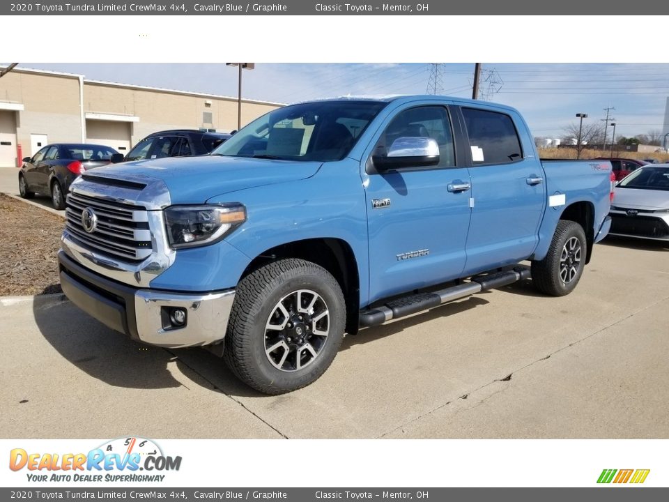 Front 3/4 View of 2020 Toyota Tundra Limited CrewMax 4x4 Photo #1