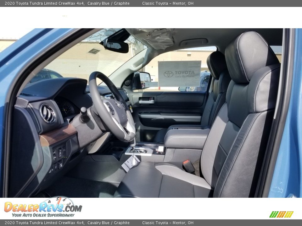 2020 Toyota Tundra Limited CrewMax 4x4 Cavalry Blue / Graphite Photo #2