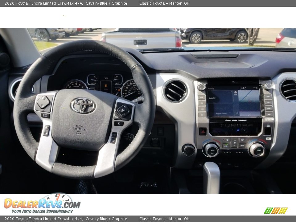 2020 Toyota Tundra Limited CrewMax 4x4 Cavalry Blue / Graphite Photo #3
