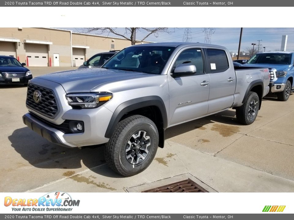 Front 3/4 View of 2020 Toyota Tacoma TRD Off Road Double Cab 4x4 Photo #1