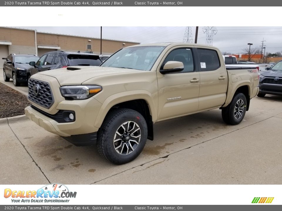 2020 Toyota Tacoma TRD Sport Double Cab 4x4 Quicksand / Black Photo #1