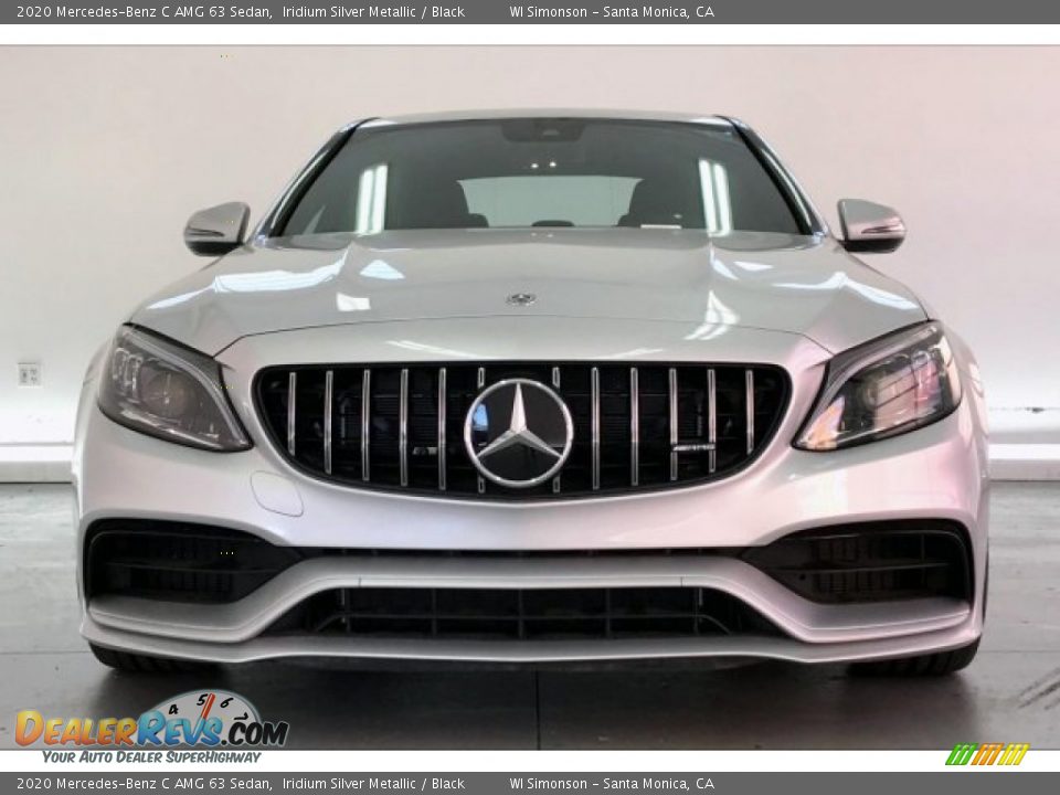 2020 Mercedes-Benz C AMG 63 Sedan Iridium Silver Metallic / Black Photo #2