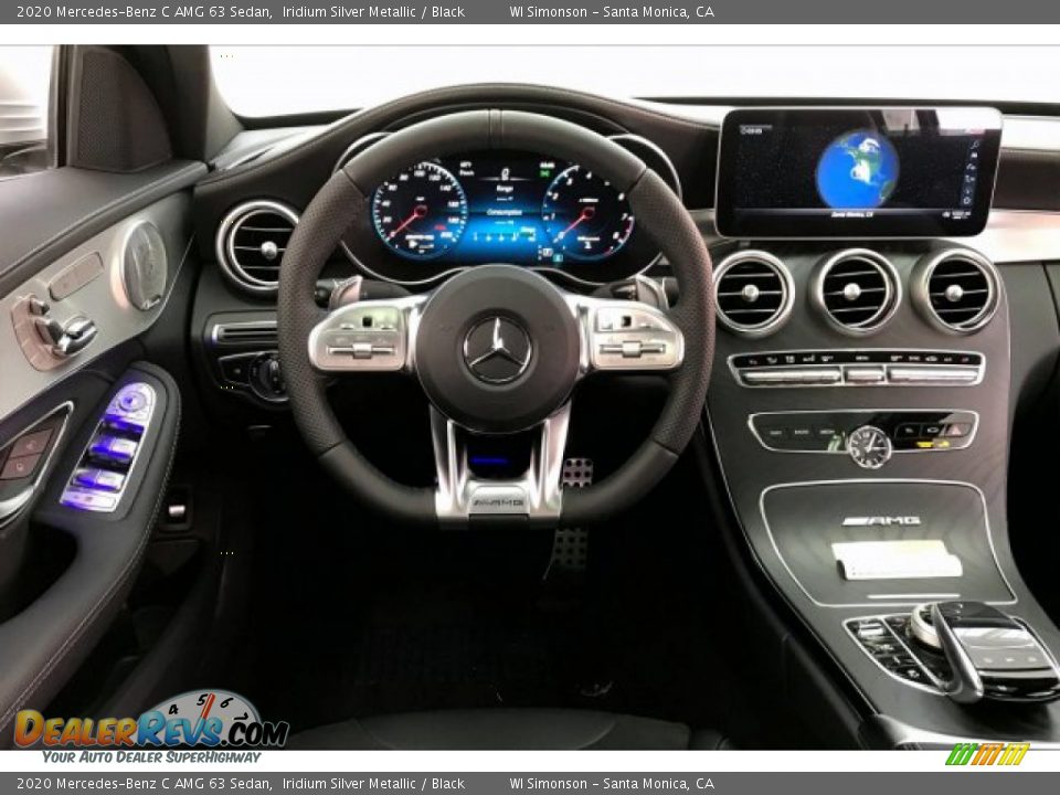 Dashboard of 2020 Mercedes-Benz C AMG 63 Sedan Photo #4