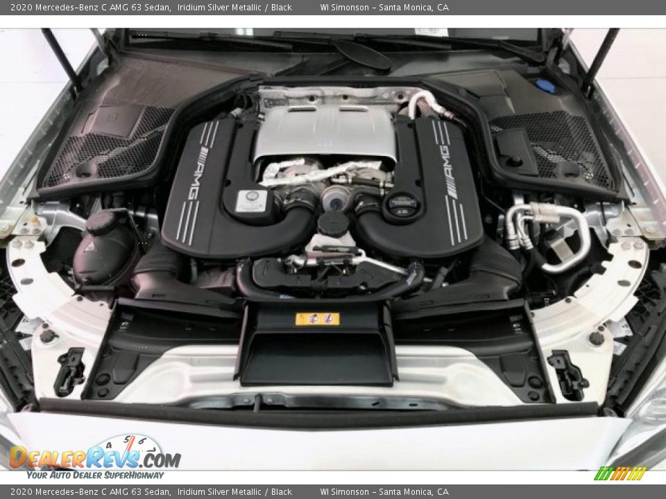 2020 Mercedes-Benz C AMG 63 Sedan 4.0 Liter AMG biturbo DOHC 32-Valve VVT V8 Engine Photo #9