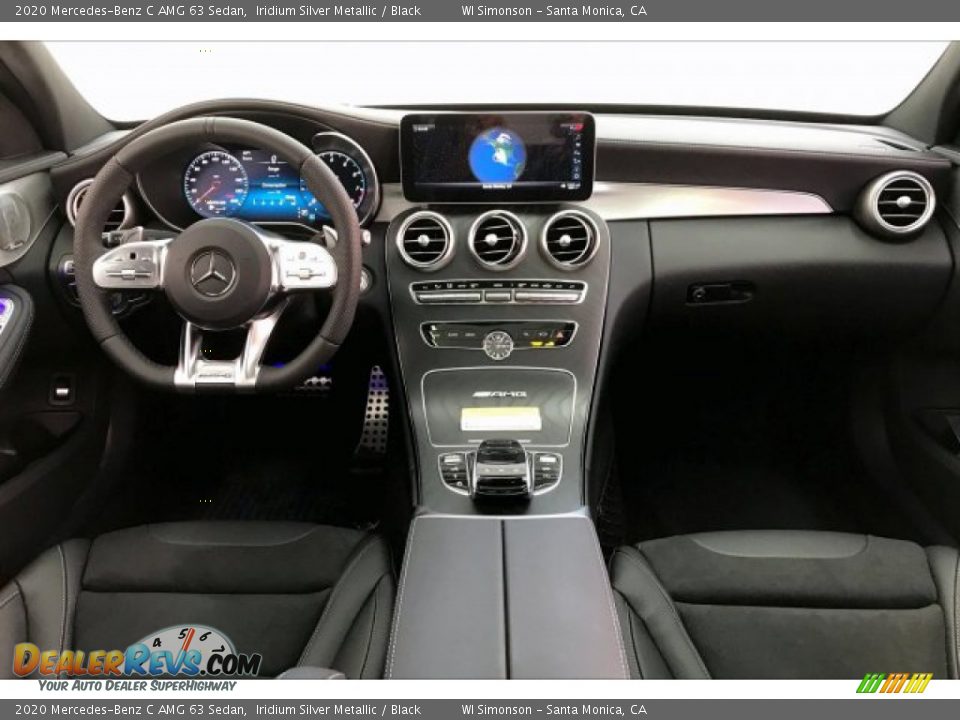 Dashboard of 2020 Mercedes-Benz C AMG 63 Sedan Photo #17