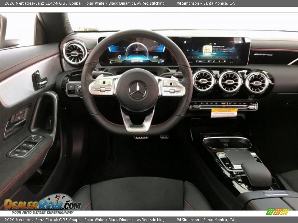 Dashboard of 2020 Mercedes-Benz CLA AMG 35 Coupe Photo #4