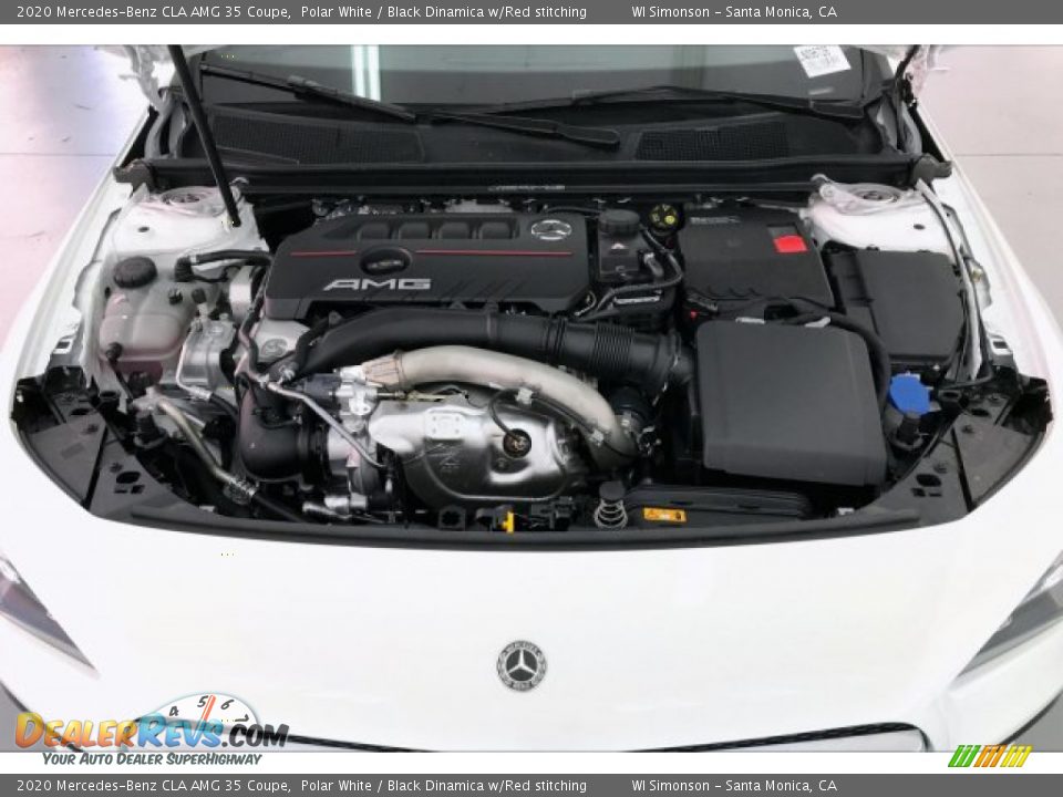 2020 Mercedes-Benz CLA AMG 35 Coupe 2.0 Liter Twin-Turbocharged DOHC 16-Valve VVT 4 Cylinder Engine Photo #9