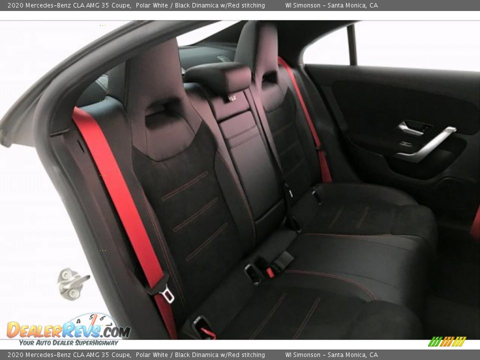 Rear Seat of 2020 Mercedes-Benz CLA AMG 35 Coupe Photo #13