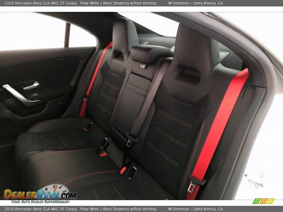 Rear Seat of 2020 Mercedes-Benz CLA AMG 35 Coupe Photo #15