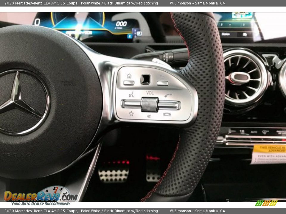 2020 Mercedes-Benz CLA AMG 35 Coupe Steering Wheel Photo #19