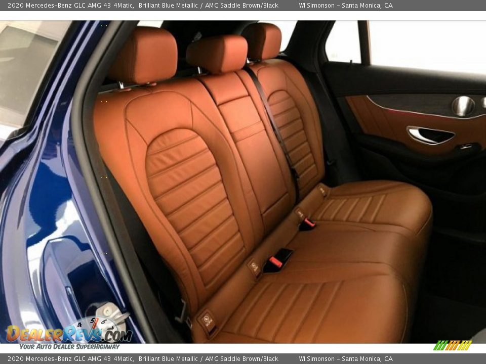 Rear Seat of 2020 Mercedes-Benz GLC AMG 43 4Matic Photo #13