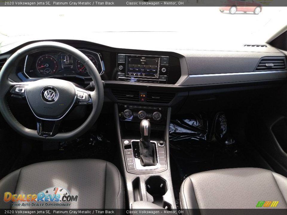 2020 Volkswagen Jetta SE Platinum Gray Metallic / Titan Black Photo #4