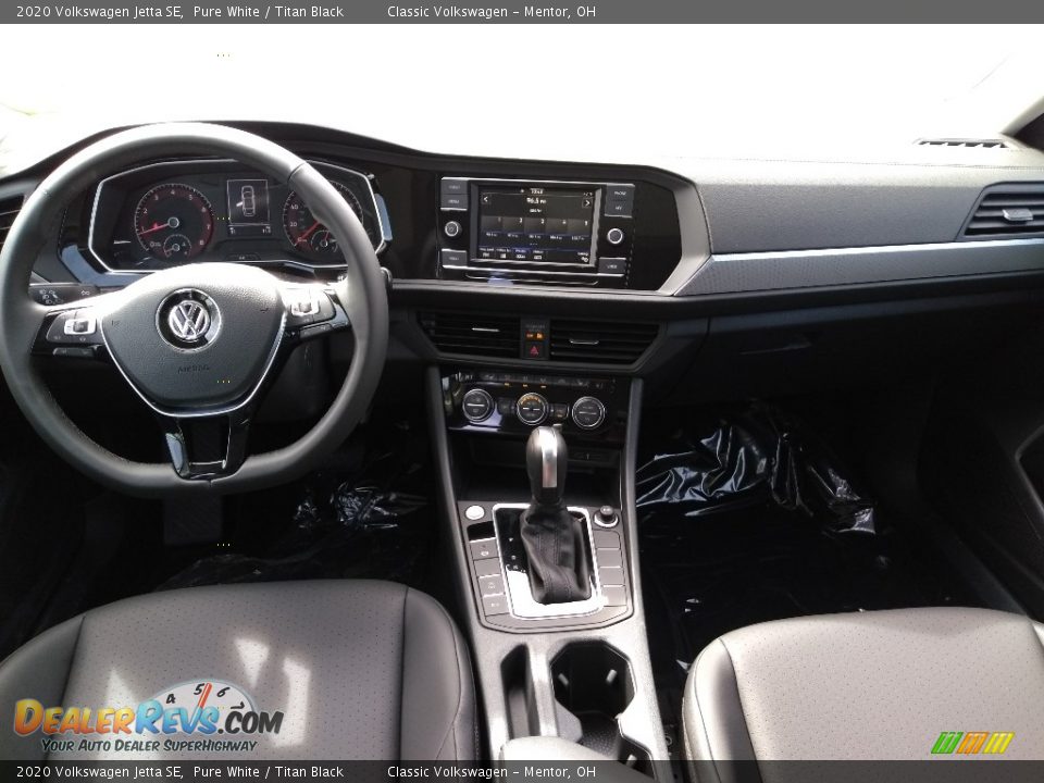 2020 Volkswagen Jetta SE Pure White / Titan Black Photo #4