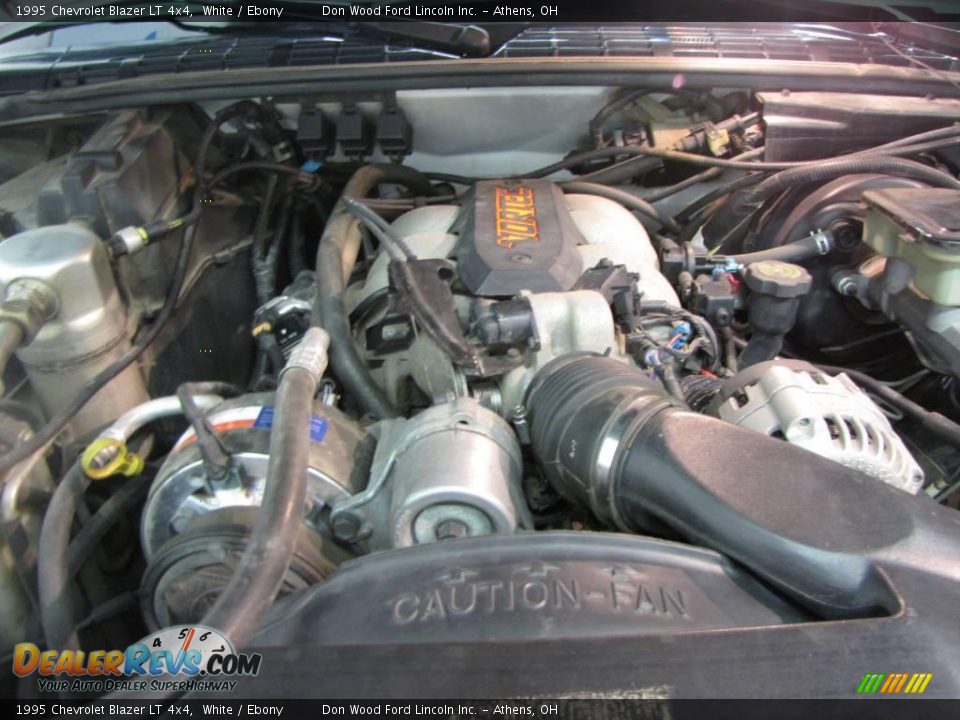 1995 Chevrolet Blazer LT 4x4 White / Ebony Photo #20