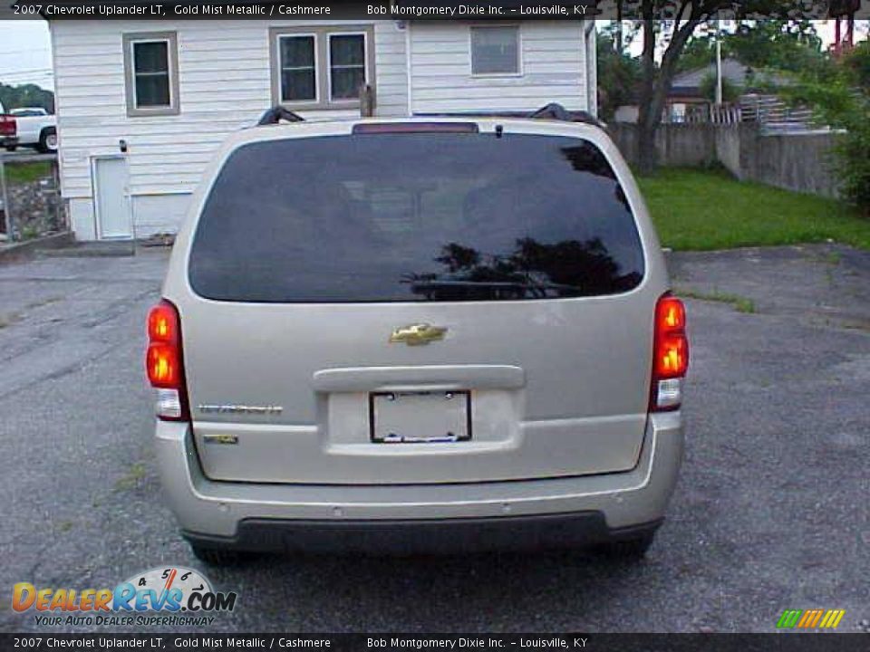 2007 Chevrolet Uplander LT Gold Mist Metallic / Cashmere Photo #11