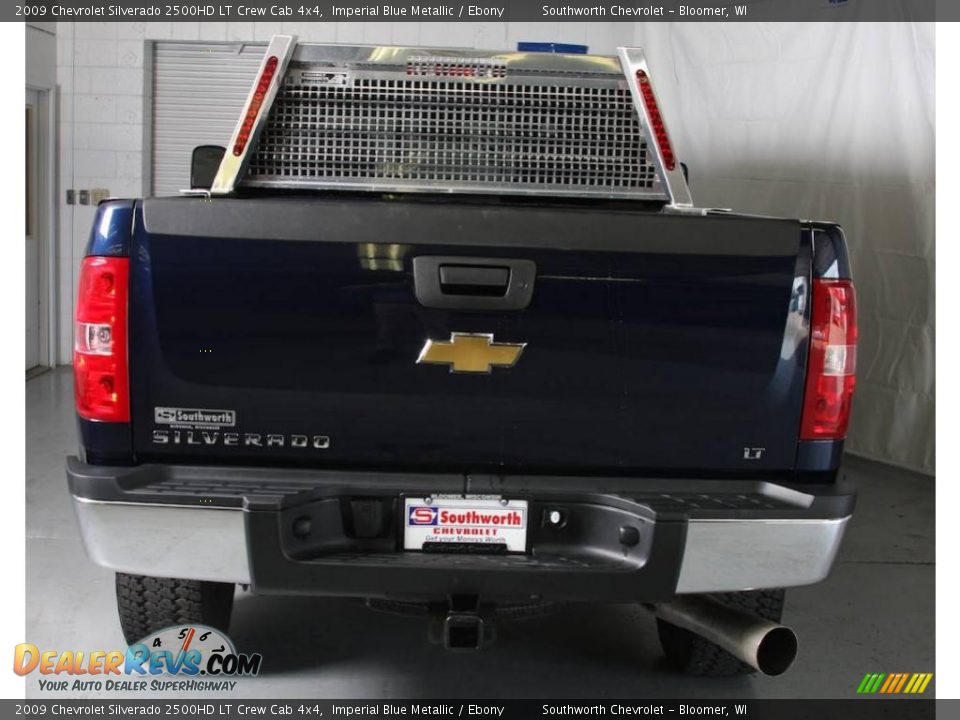 2009 Chevrolet Silverado 2500HD LT Crew Cab 4x4 Imperial Blue Metallic / Ebony Photo #3