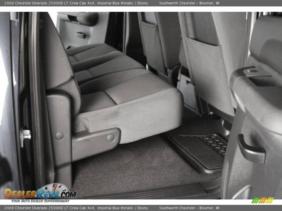 2009 Chevrolet Silverado 2500HD LT Crew Cab 4x4 Imperial Blue Metallic / Ebony Photo #5