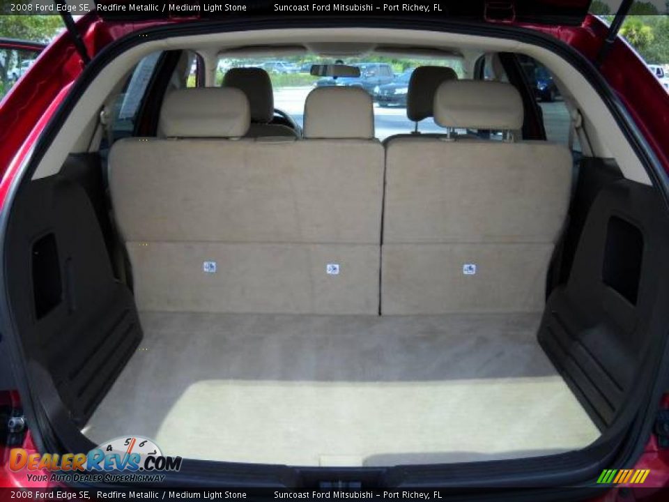 2008 Ford Edge SE Redfire Metallic / Medium Light Stone Photo #15