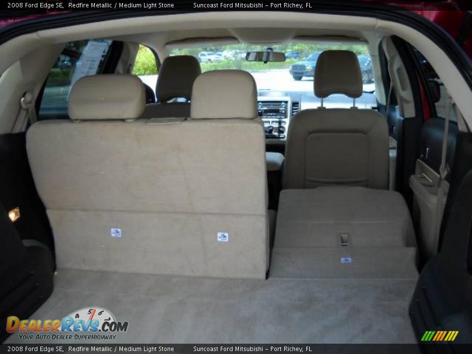 2008 Ford Edge SE Redfire Metallic / Medium Light Stone Photo #16