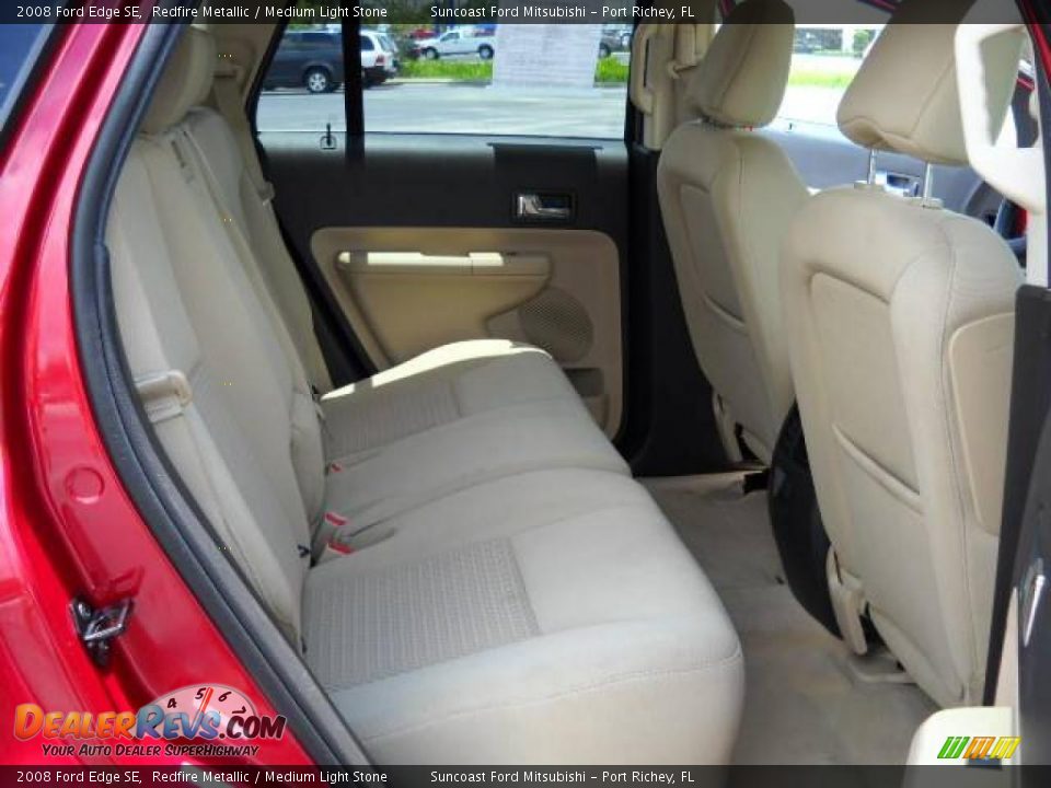 2008 Ford Edge SE Redfire Metallic / Medium Light Stone Photo #18