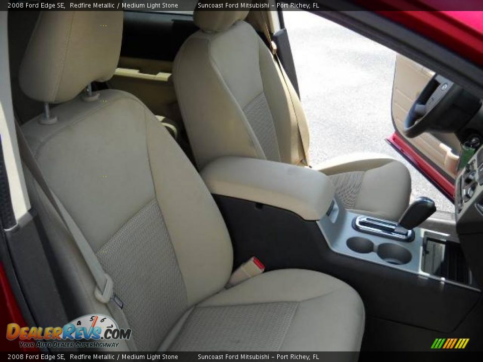2008 Ford Edge SE Redfire Metallic / Medium Light Stone Photo #20