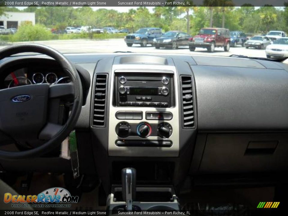 2008 Ford Edge SE Redfire Metallic / Medium Light Stone Photo #22