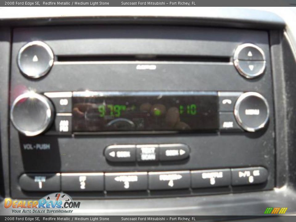 2008 Ford Edge SE Redfire Metallic / Medium Light Stone Photo #24