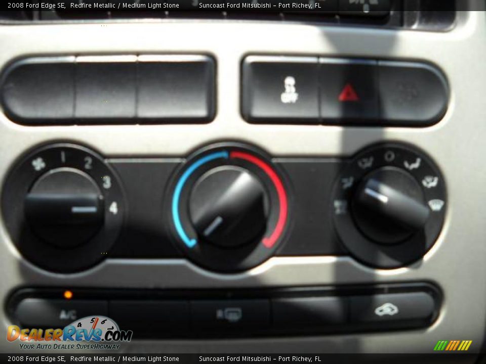 2008 Ford Edge SE Redfire Metallic / Medium Light Stone Photo #25