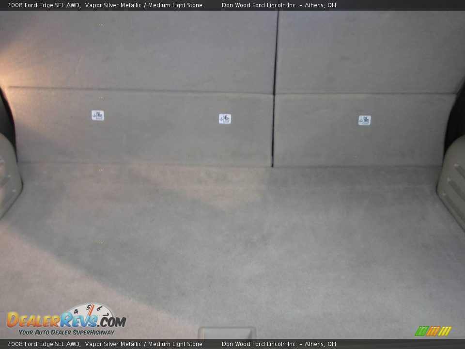 2008 Ford Edge SEL AWD Vapor Silver Metallic / Medium Light Stone Photo #16